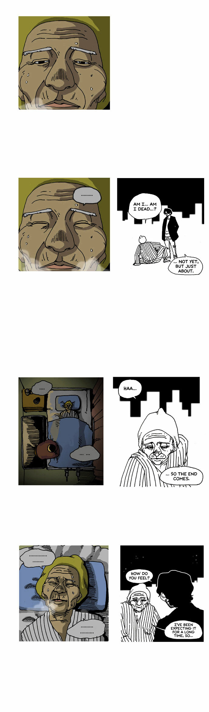 About Death Chapter 18 page 4 - Chapter 18 : There [with BGM]