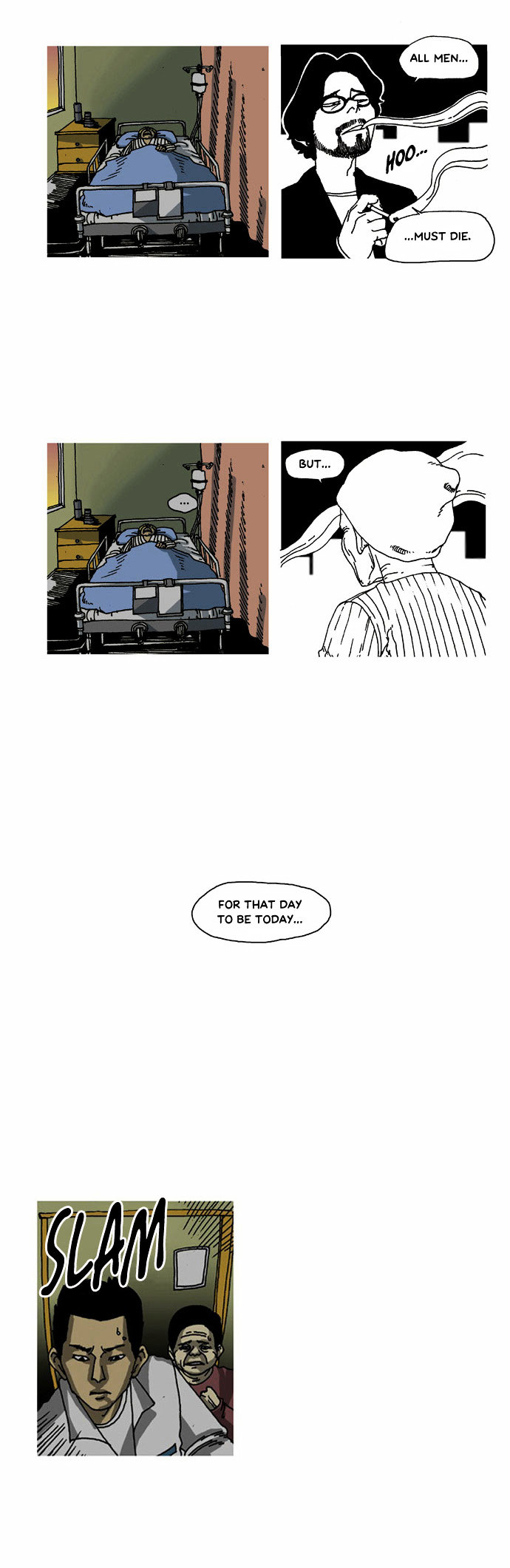 About Death Chapter 18 page 8 - Chapter 18 : There [with BGM]