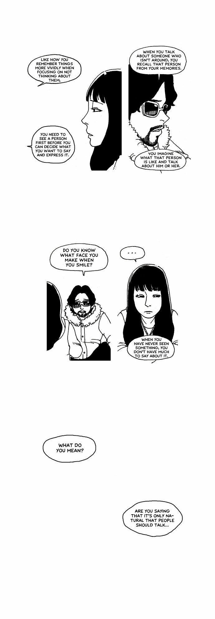 About Death Chapter 19 page 12 - Chapter 19 : Stares [with BGM]
