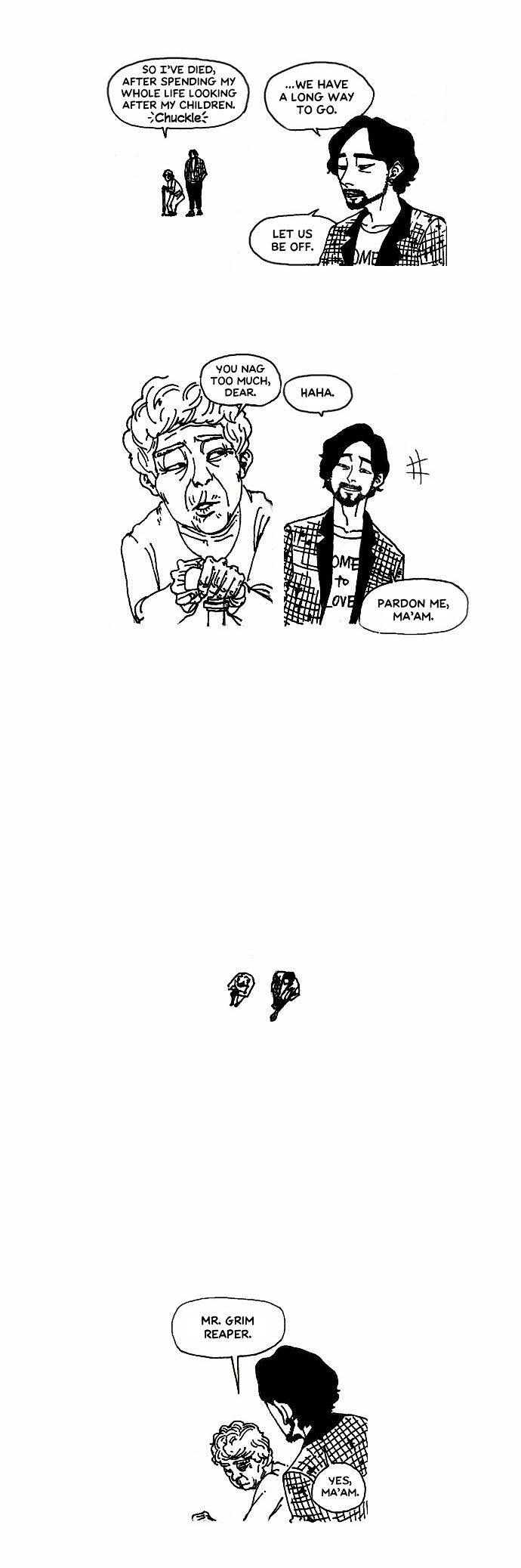 About Death Chapter 4 page 3 - Chapter 4 : She