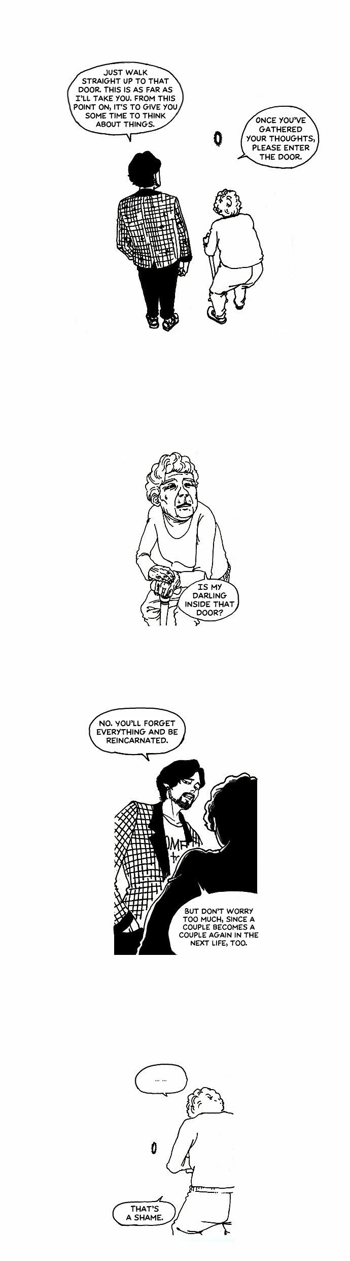 About Death Chapter 4 page 6 - Chapter 4 : She