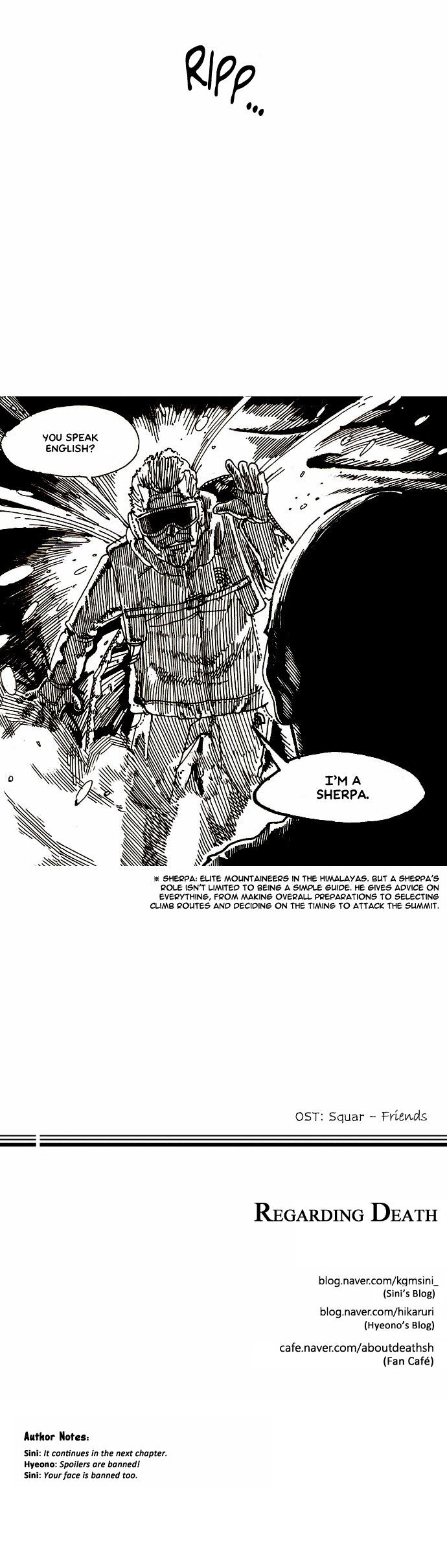 About Death Chapter 5.5 page 19 - Chapter 5.5 : Friends
