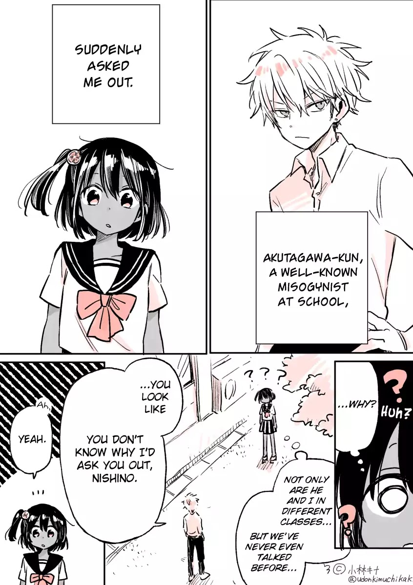 About Getting Asked Out by the Biggest Misogynist in School Chapter 1 page 2 - Chapter 1