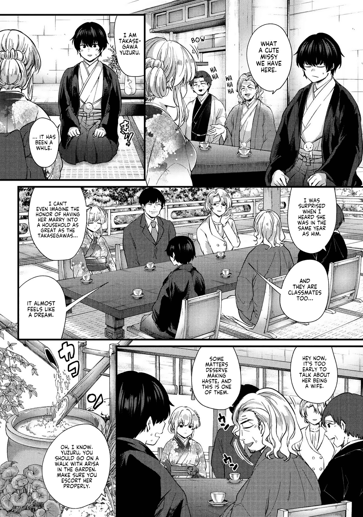 About that time I didn't want to have a matchmaking interview, so I set some impossible conditions and then my classmate showed up Chapter 1 page 14 - Chapter 1