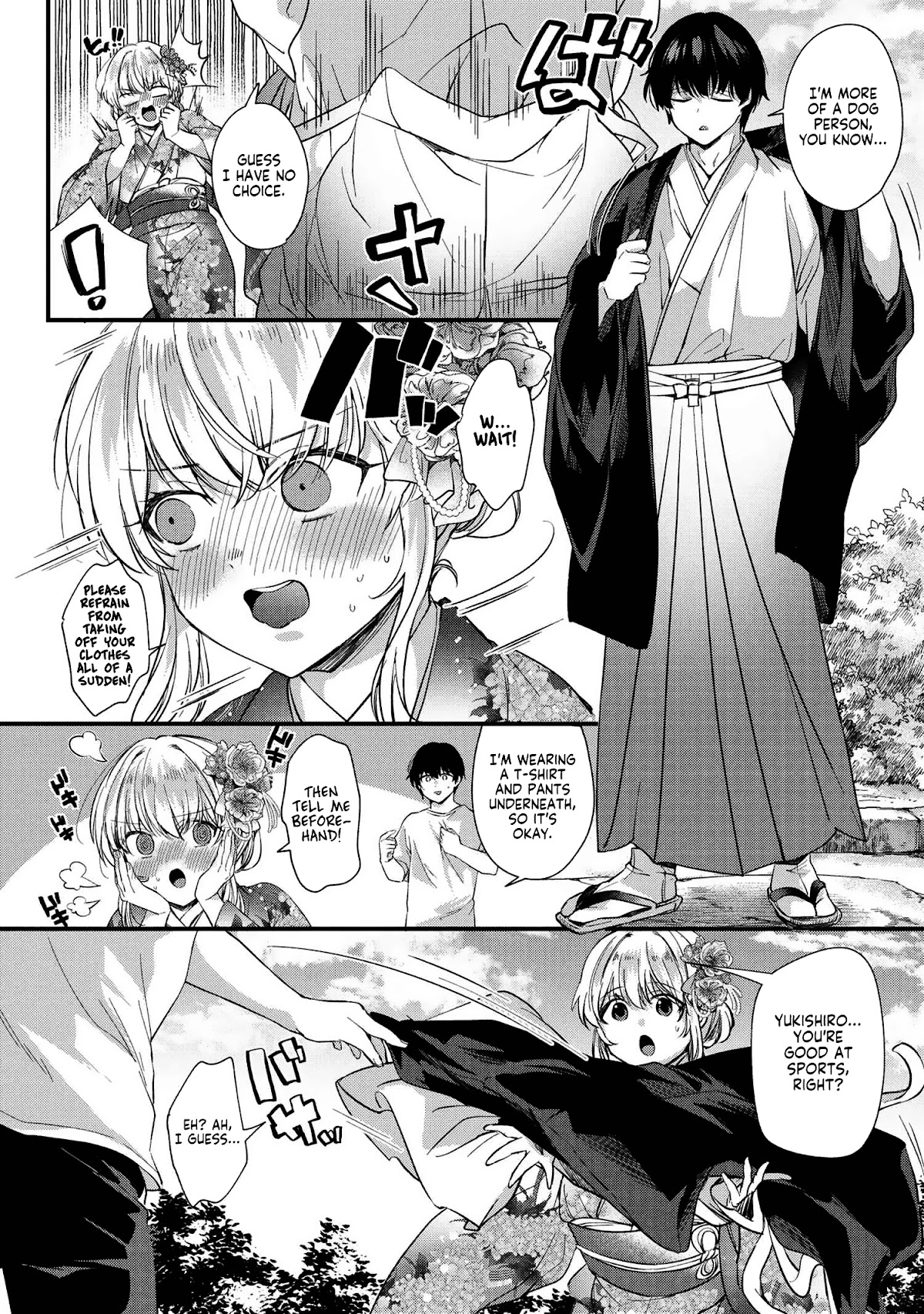 About that time I didn't want to have a matchmaking interview, so I set some impossible conditions and then my classmate showed up Chapter 1 page 20 - Chapter 1