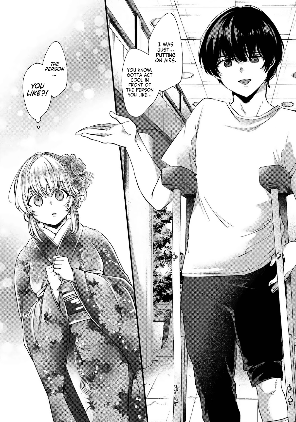 About that time I didn't want to have a matchmaking interview, so I set some impossible conditions and then my classmate showed up Chapter 1 page 27 - Chapter 1