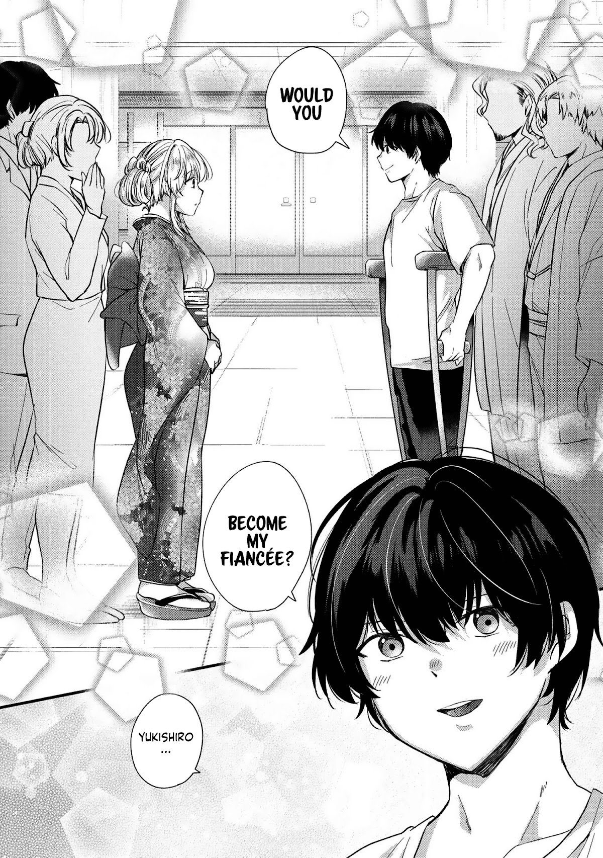 About that time I didn't want to have a matchmaking interview, so I set some impossible conditions and then my classmate showed up Chapter 1 page 28 - Chapter 1