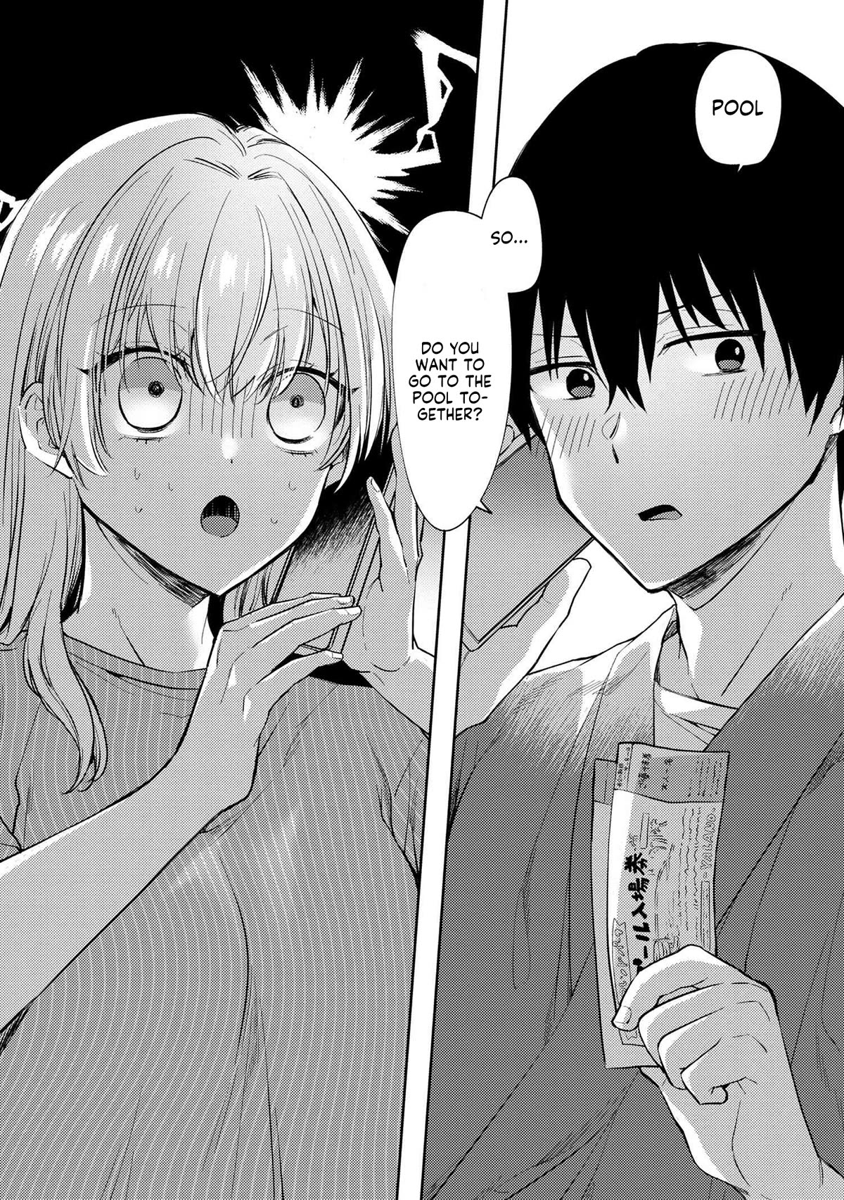 About that time I didn't want to have a matchmaking interview, so I set some impossible conditions and then my classmate showed up Chapter 10.1 page 15 - Chapter 10.1: Pool date with my 'fiancé' - Part 1