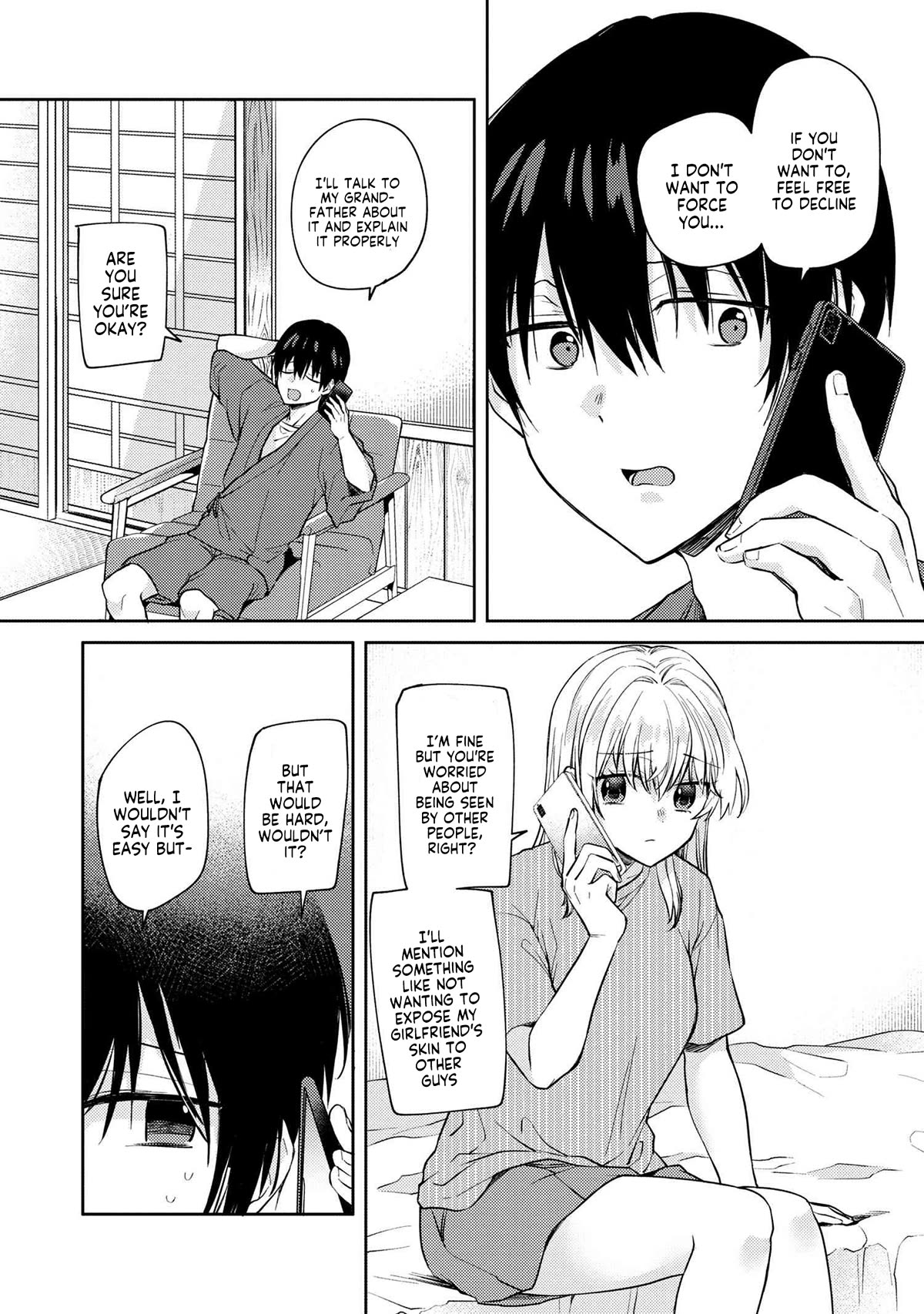 About that time I didn't want to have a matchmaking interview, so I set some impossible conditions and then my classmate showed up Chapter 10.1 page 17 - Chapter 10.1: Pool date with my 'fiancé' - Part 1