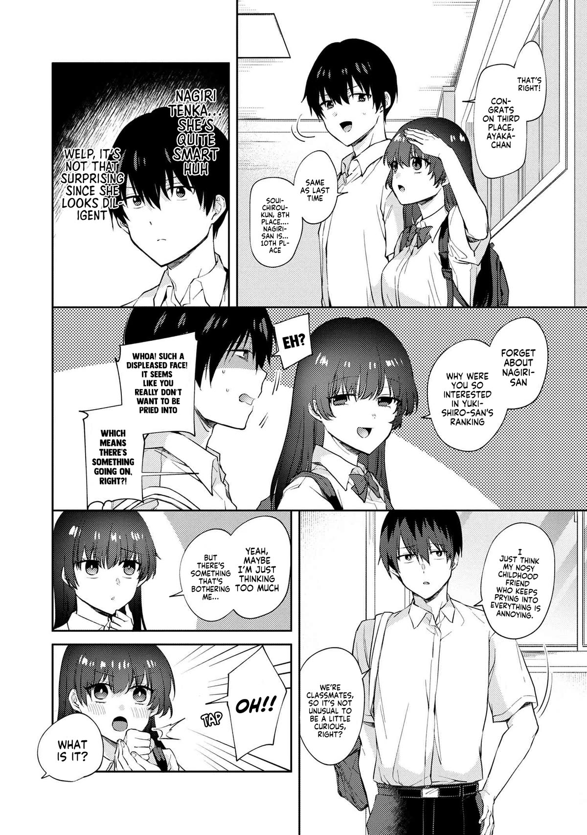 About that time I didn't want to have a matchmaking interview, so I set some impossible conditions and then my classmate showed up Chapter 10.1 page 5 - Chapter 10.1: Pool date with my 'fiancé' - Part 1