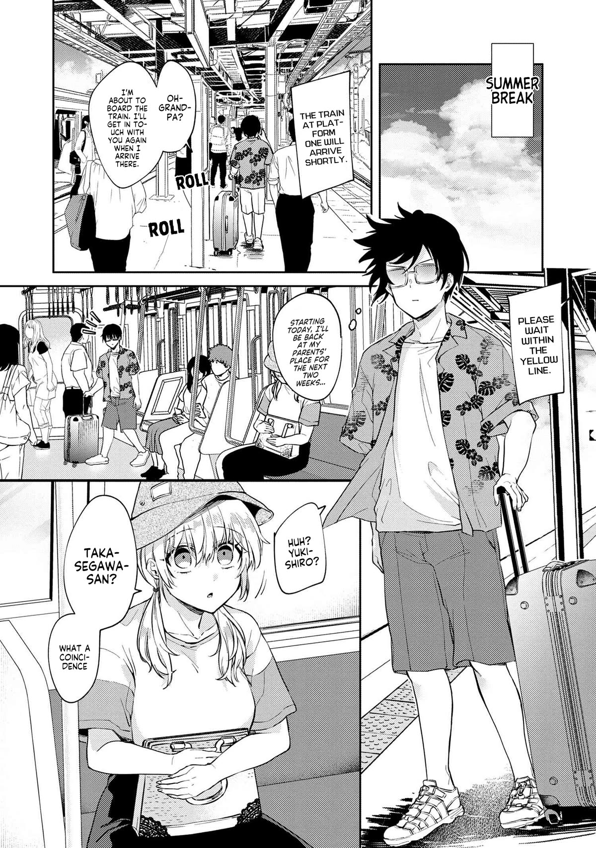 About that time I didn't want to have a matchmaking interview, so I set some impossible conditions and then my classmate showed up Chapter 10.1 page 7 - Chapter 10.1: Pool date with my 'fiancé' - Part 1