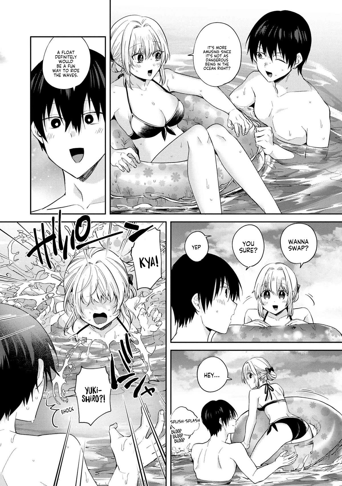 About that time I didn't want to have a matchmaking interview, so I set some impossible conditions and then my classmate showed up Chapter 10.2 page 12 - Chapter 10.2: Pool date with my 'fiancé' - Part 2