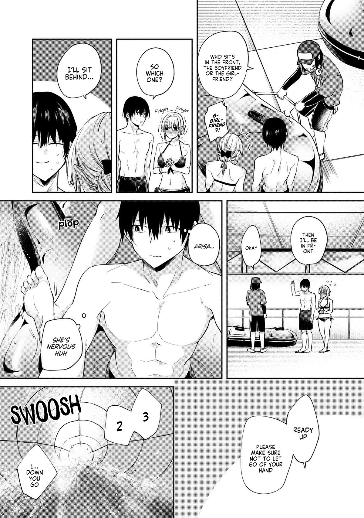 About that time I didn't want to have a matchmaking interview, so I set some impossible conditions and then my classmate showed up Chapter 10.2 page 17 - Chapter 10.2: Pool date with my 'fiancé' - Part 2