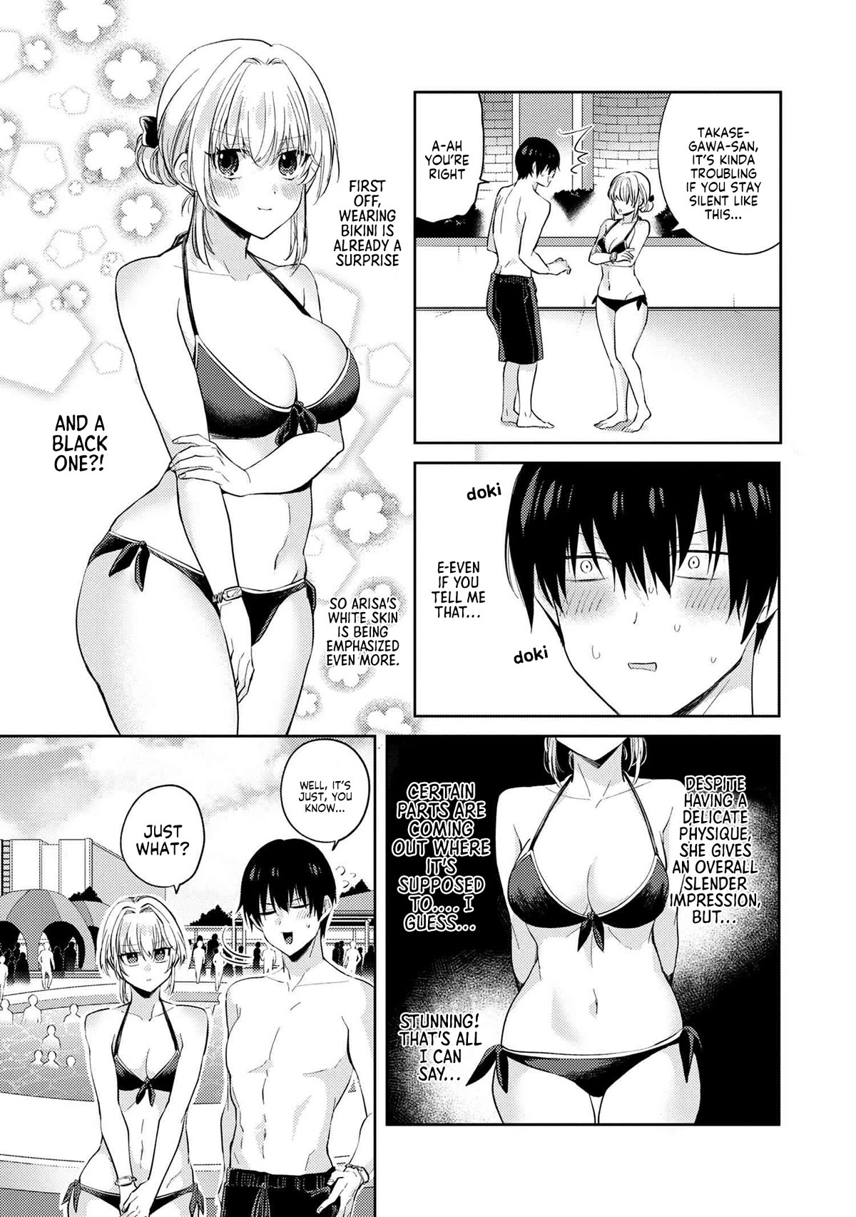 About that time I didn't want to have a matchmaking interview, so I set some impossible conditions and then my classmate showed up Chapter 10.2 page 4 - Chapter 10.2: Pool date with my 'fiancé' - Part 2