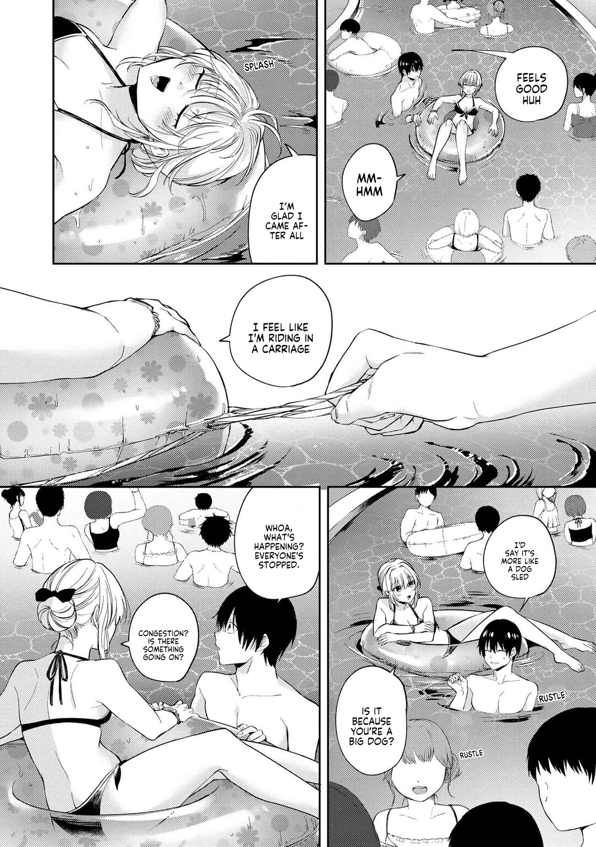 About that time I didn't want to have a matchmaking interview, so I set some impossible conditions and then my classmate showed up Chapter 10.2 page 8 - Chapter 10.2: Pool date with my 'fiancé' - Part 2