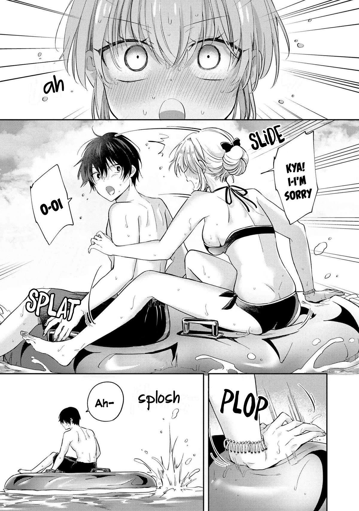 About that time I didn't want to have a matchmaking interview, so I set some impossible conditions and then my classmate showed up Chapter 10.3 page 4 - Chapter 10.3: Pool date with my 'fiancé' - Part 3