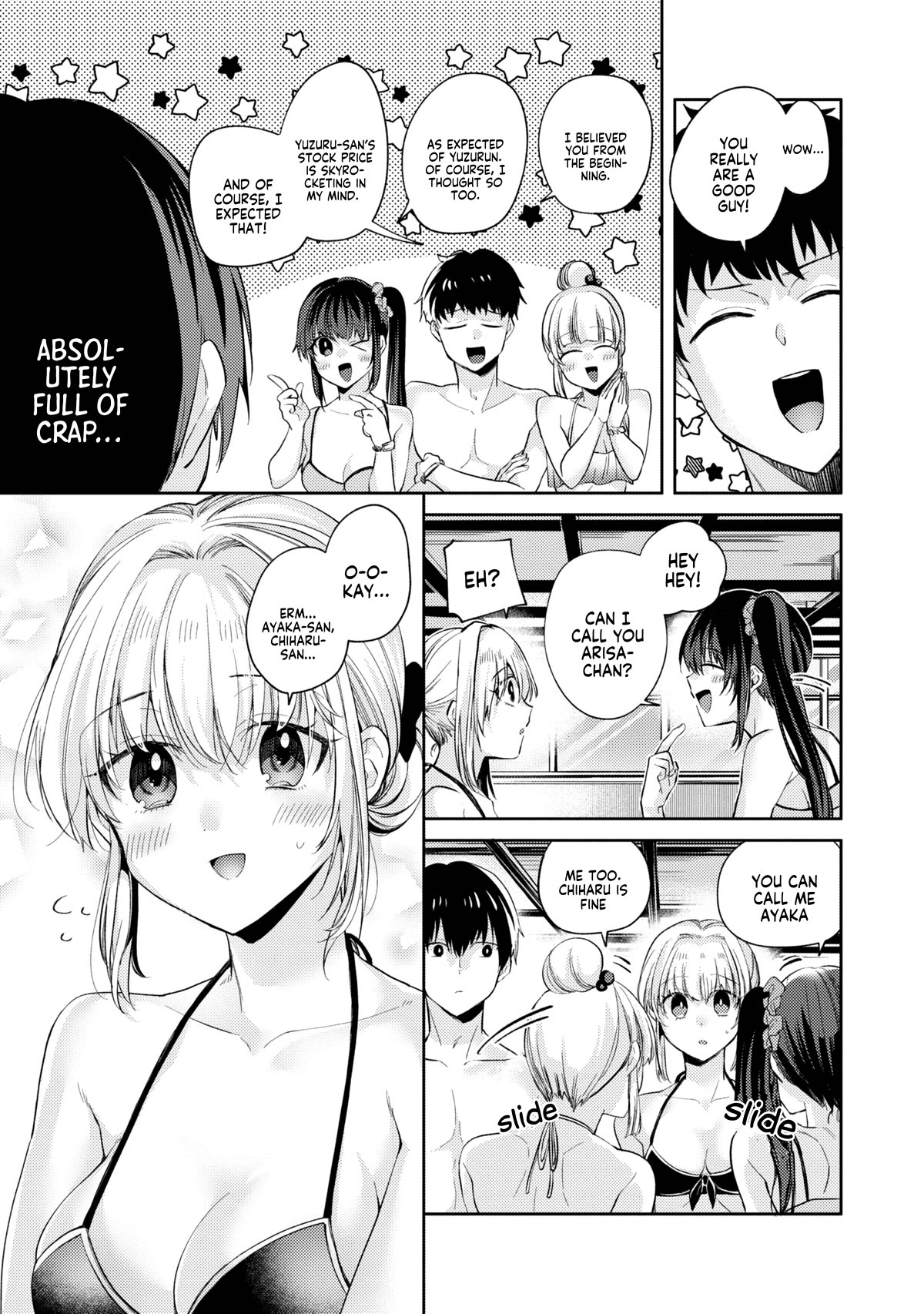 About that time I didn't want to have a matchmaking interview, so I set some impossible conditions and then my classmate showed up Chapter 10.4 page 8 - Chapter 10.4: Pool date with my 'fiancé' - Part 4
