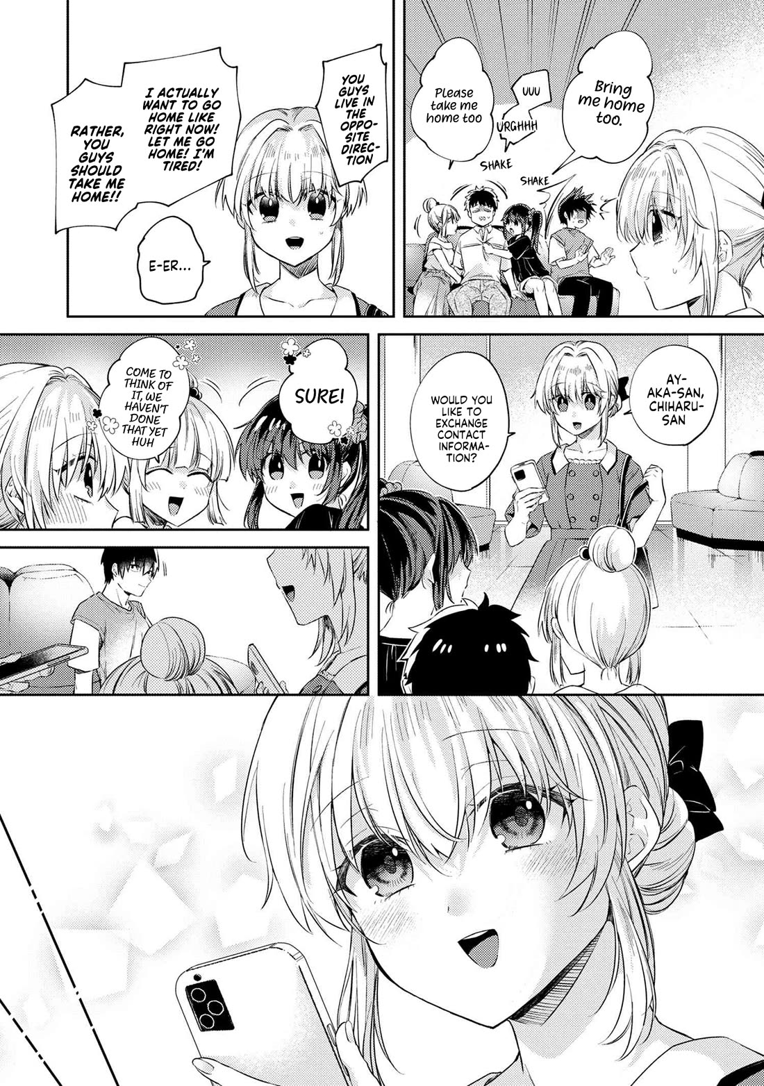 About that time I didn't want to have a matchmaking interview, so I set some impossible conditions and then my classmate showed up Chapter 10.5 page 11 - Chapter 10.5: Pool date with my 'fiancé' - Part 5