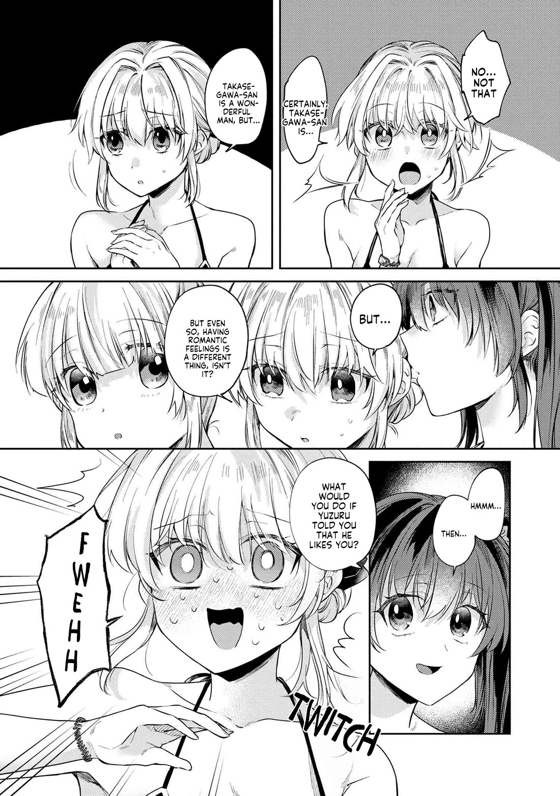 About that time I didn't want to have a matchmaking interview, so I set some impossible conditions and then my classmate showed up Chapter 10.5 page 7 - Chapter 10.5: Pool date with my 'fiancé' - Part 5