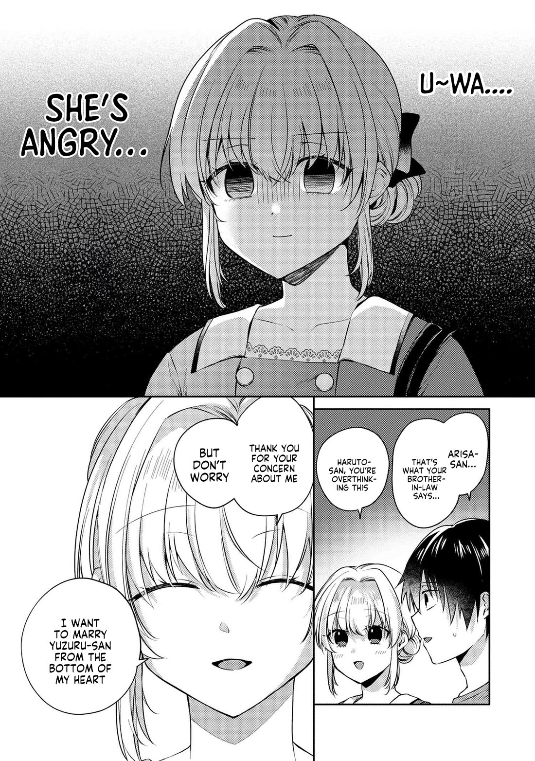 About that time I didn't want to have a matchmaking interview, so I set some impossible conditions and then my classmate showed up Chapter 10.6 page 10 - Chapter 10.6: Pool date with my 'fiancé' - Part 6