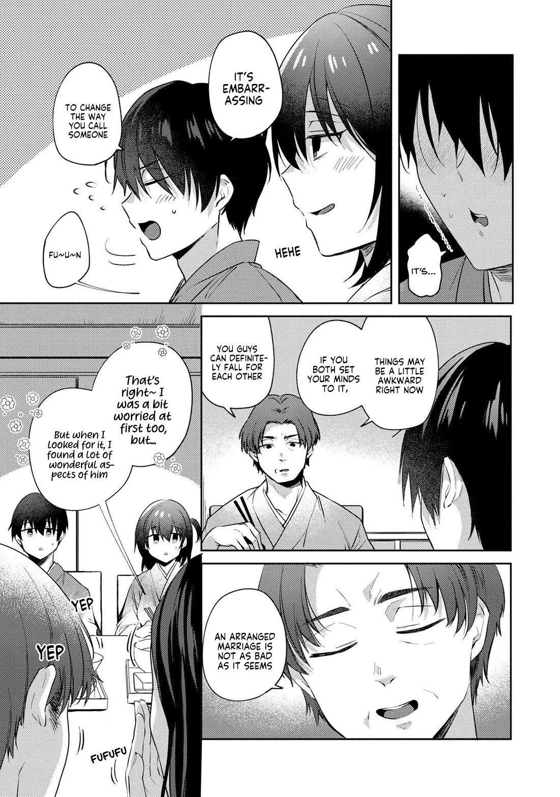 About that time I didn't want to have a matchmaking interview, so I set some impossible conditions and then my classmate showed up Chapter 10.6 page 21 - Chapter 10.6: Pool date with my 'fiancé' - Part 6