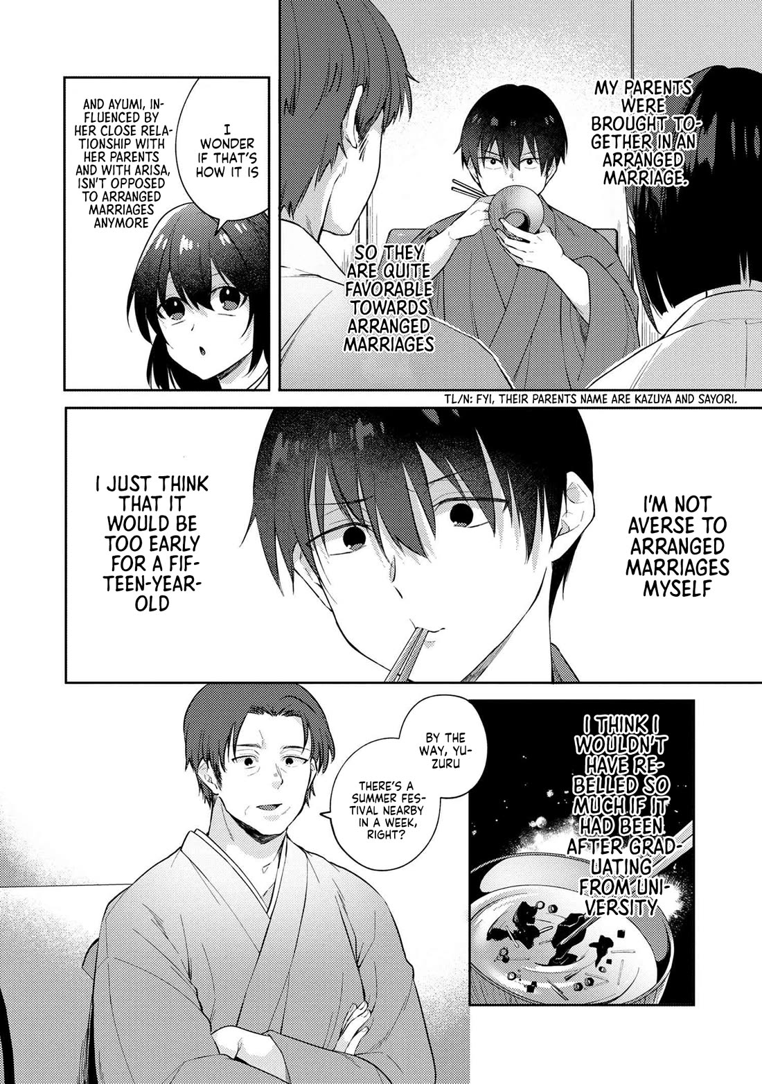 About that time I didn't want to have a matchmaking interview, so I set some impossible conditions and then my classmate showed up Chapter 10.6 page 22 - Chapter 10.6: Pool date with my 'fiancé' - Part 6