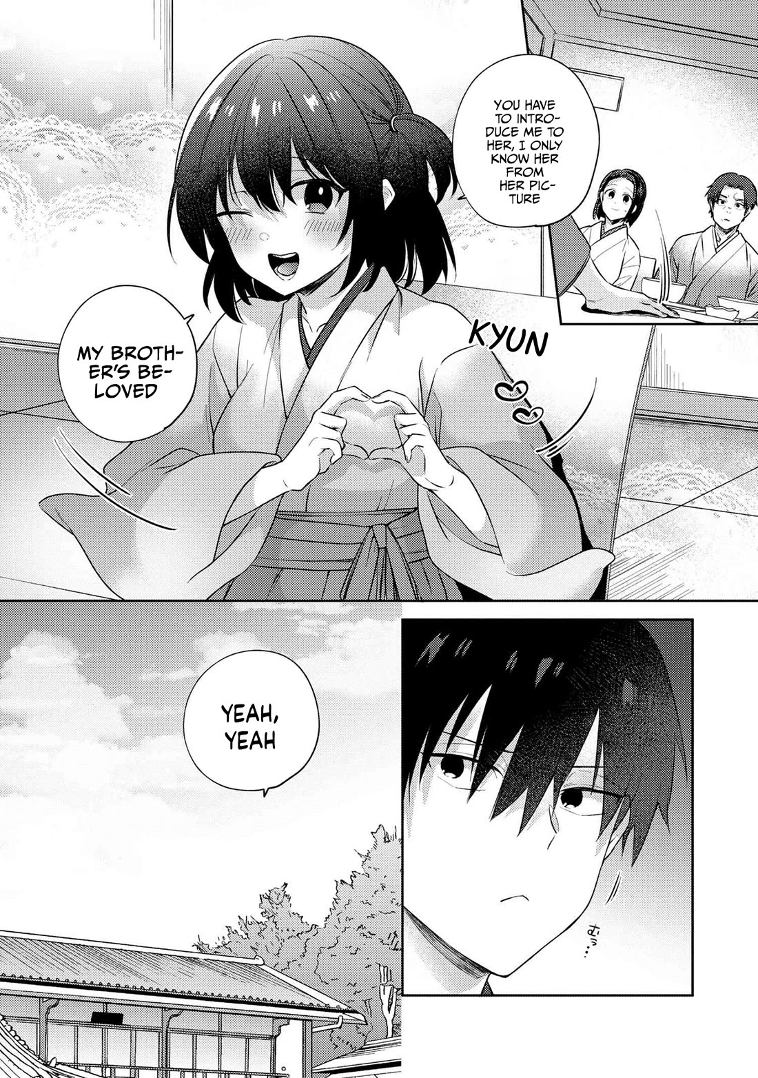 About that time I didn't want to have a matchmaking interview, so I set some impossible conditions and then my classmate showed up Chapter 10.6 page 24 - Chapter 10.6: Pool date with my 'fiancé' - Part 6