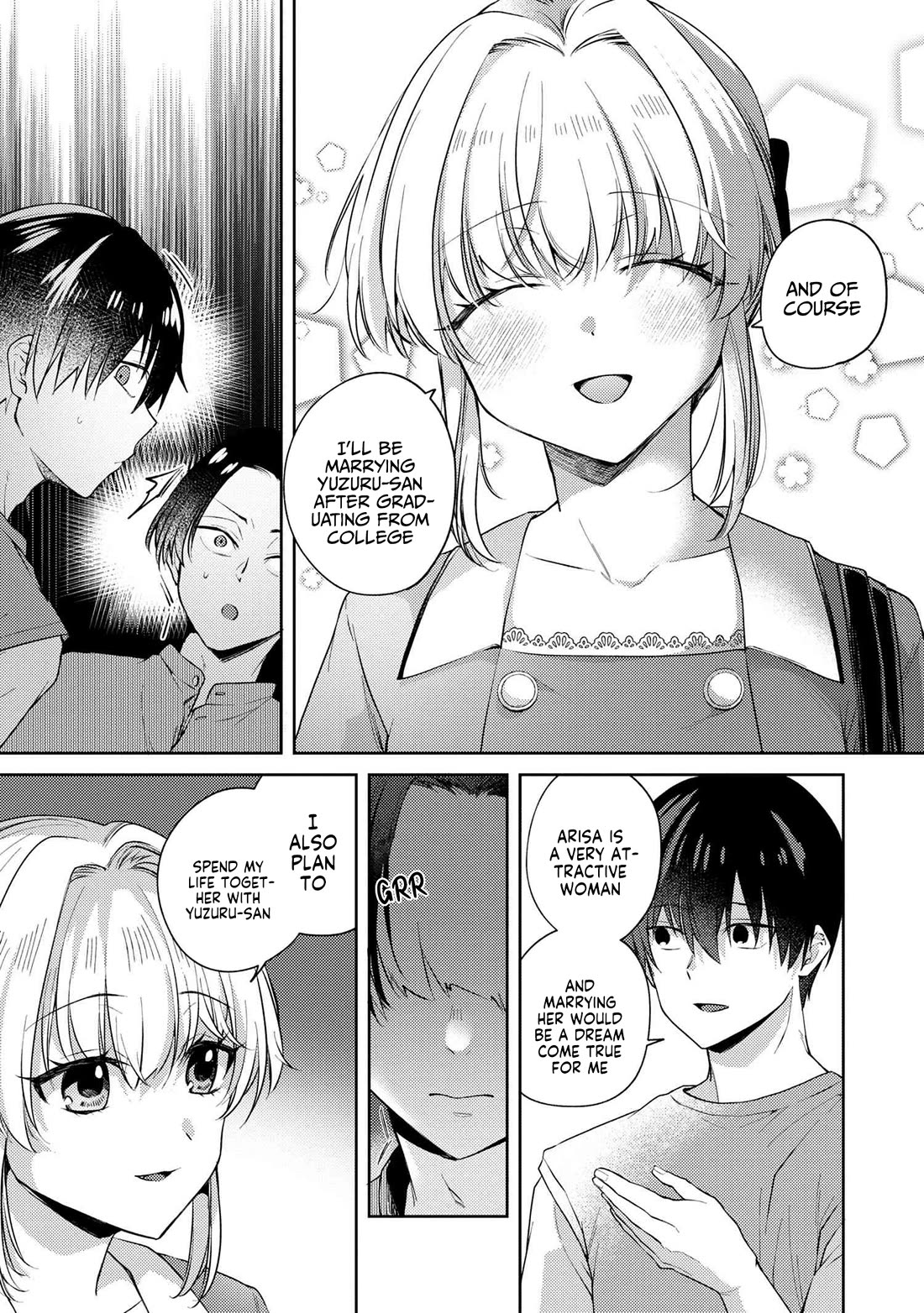 About that time I didn't want to have a matchmaking interview, so I set some impossible conditions and then my classmate showed up Chapter 10.6 page 8 - Chapter 10.6: Pool date with my 'fiancé' - Part 6