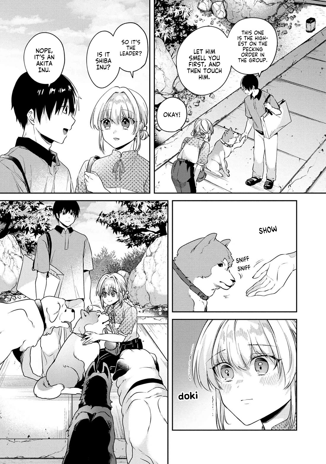 About that time I didn't want to have a matchmaking interview, so I set some impossible conditions and then my classmate showed up Chapter 11.1 page 14 - Chapter 11.1: Lies of “Fiancée” and Summer Festival - Part 1