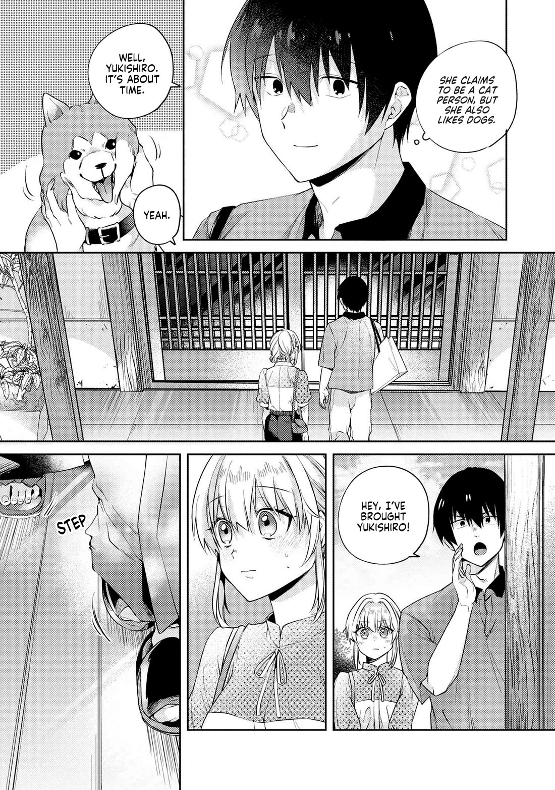 About that time I didn't want to have a matchmaking interview, so I set some impossible conditions and then my classmate showed up Chapter 11.1 page 16 - Chapter 11.1: Lies of “Fiancée” and Summer Festival - Part 1