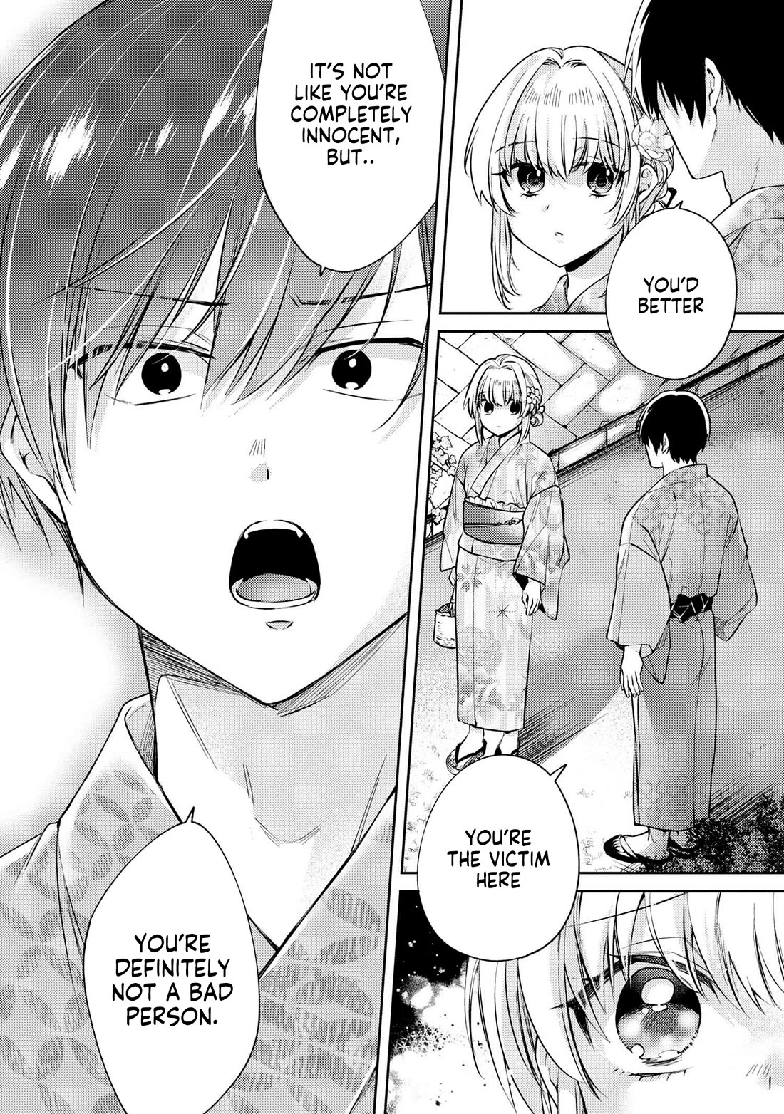 About that time I didn't want to have a matchmaking interview, so I set some impossible conditions and then my classmate showed up Chapter 11.2 page 14 - Chapter 11.2: Lies of “Fiancée” and Summer Festival - Part 2