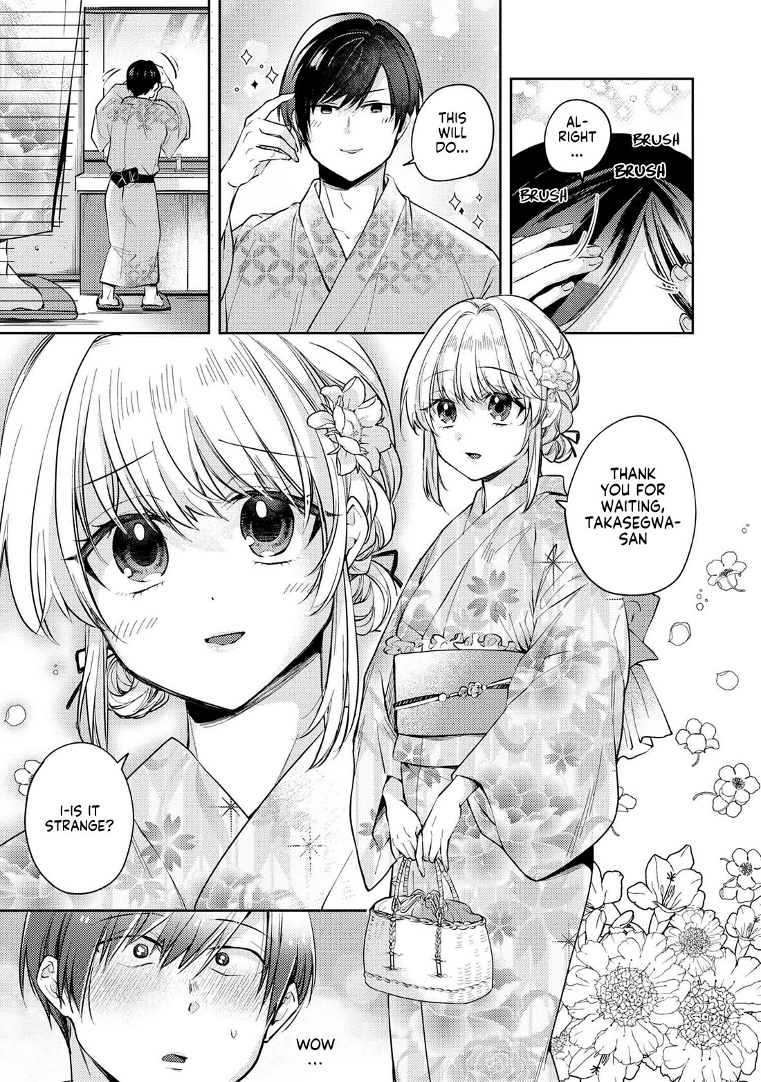 About that time I didn't want to have a matchmaking interview, so I set some impossible conditions and then my classmate showed up Chapter 11.2 page 5 - Chapter 11.2: Lies of “Fiancée” and Summer Festival - Part 2