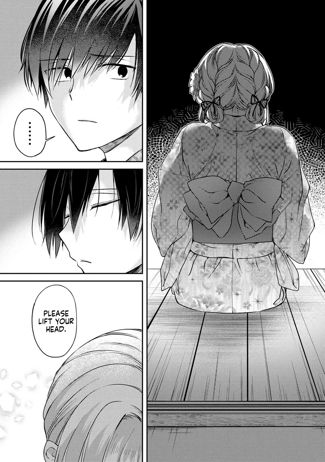 About that time I didn't want to have a matchmaking interview, so I set some impossible conditions and then my classmate showed up Chapter 12.2 page 12 - Chapter 12.2: Lies of “Fiancée” and Summer Festival - Part 2