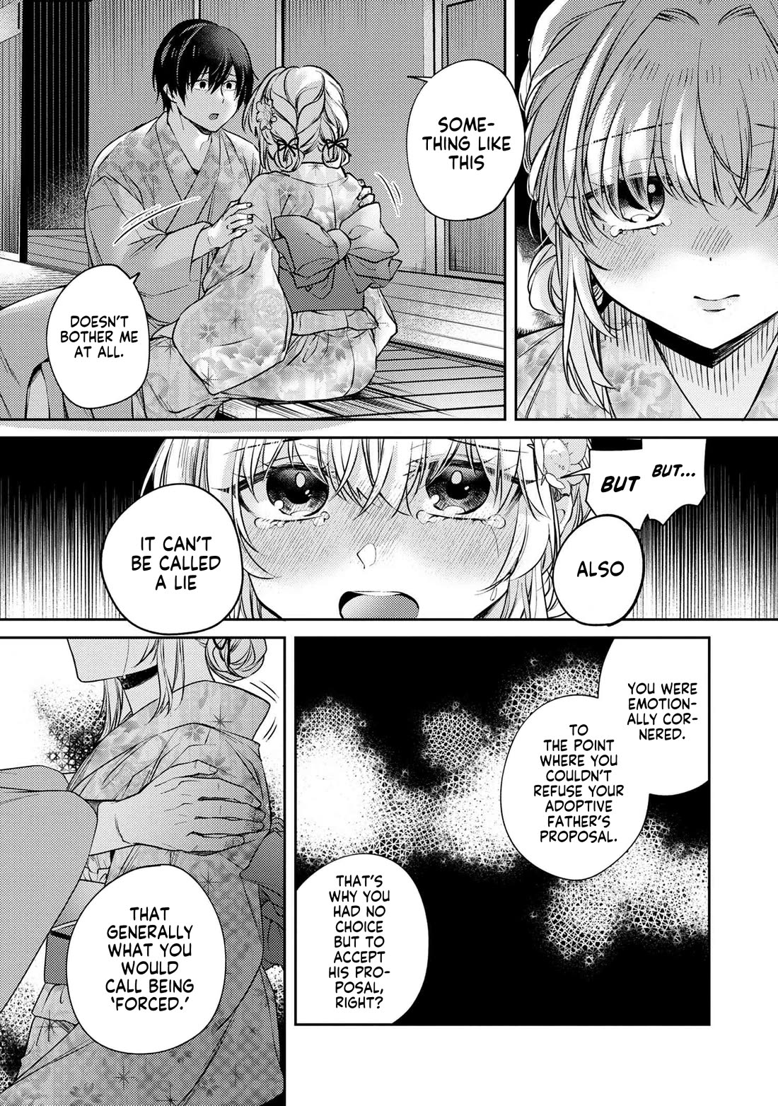 About that time I didn't want to have a matchmaking interview, so I set some impossible conditions and then my classmate showed up Chapter 12.2 page 13 - Chapter 12.2: Lies of “Fiancée” and Summer Festival - Part 2