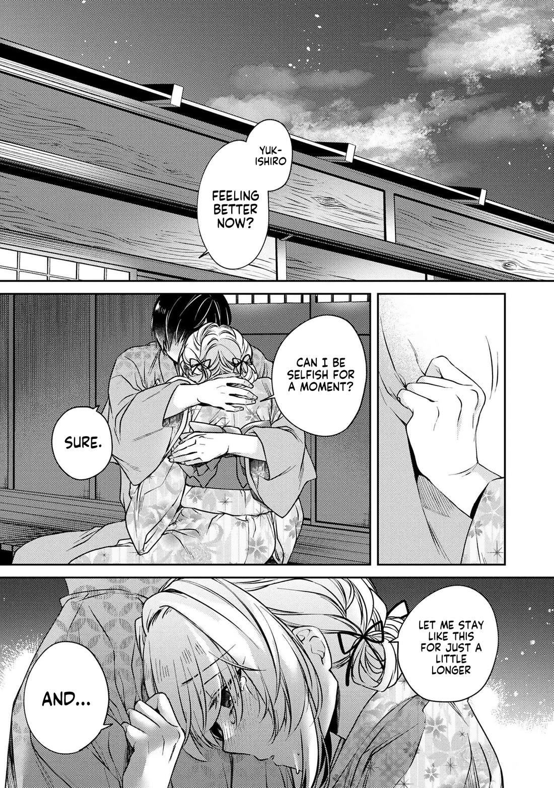 About that time I didn't want to have a matchmaking interview, so I set some impossible conditions and then my classmate showed up Chapter 12.2 page 17 - Chapter 12.2: Lies of “Fiancée” and Summer Festival - Part 2