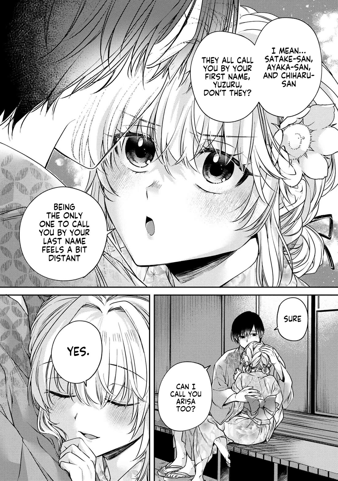 About that time I didn't want to have a matchmaking interview, so I set some impossible conditions and then my classmate showed up Chapter 12.2 page 19 - Chapter 12.2: Lies of “Fiancée” and Summer Festival - Part 2
