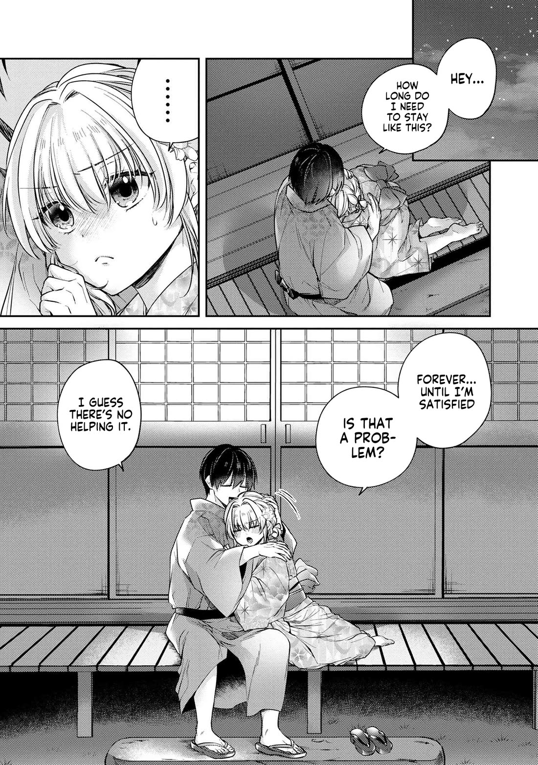 About that time I didn't want to have a matchmaking interview, so I set some impossible conditions and then my classmate showed up Chapter 12.2 page 20 - Chapter 12.2: Lies of “Fiancée” and Summer Festival - Part 2