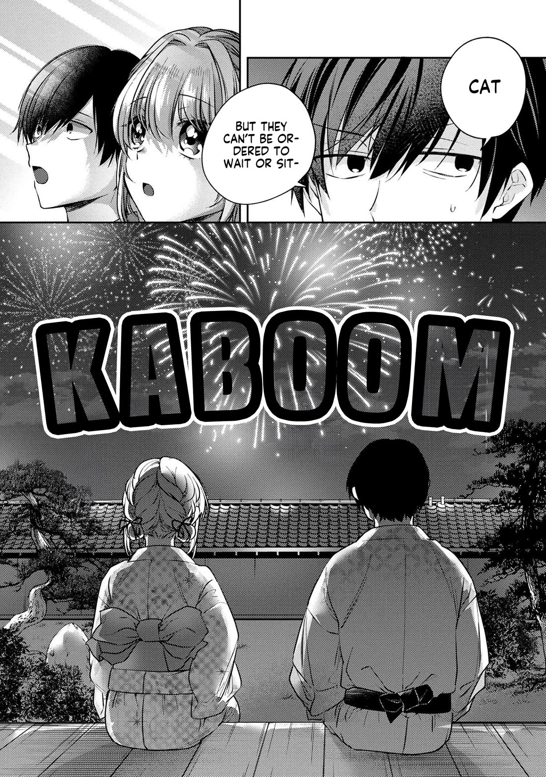 About that time I didn't want to have a matchmaking interview, so I set some impossible conditions and then my classmate showed up Chapter 12.2 page 4 - Chapter 12.2: Lies of “Fiancée” and Summer Festival - Part 2