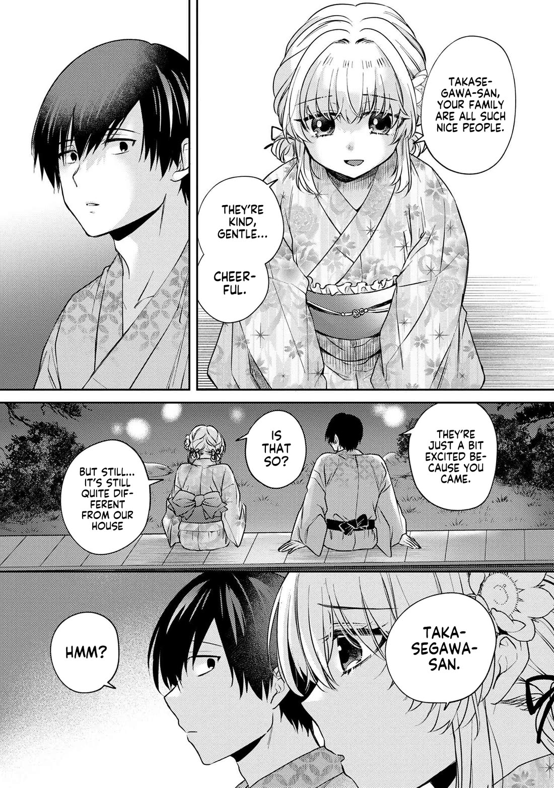 About that time I didn't want to have a matchmaking interview, so I set some impossible conditions and then my classmate showed up Chapter 12.2 page 8 - Chapter 12.2: Lies of “Fiancée” and Summer Festival - Part 2