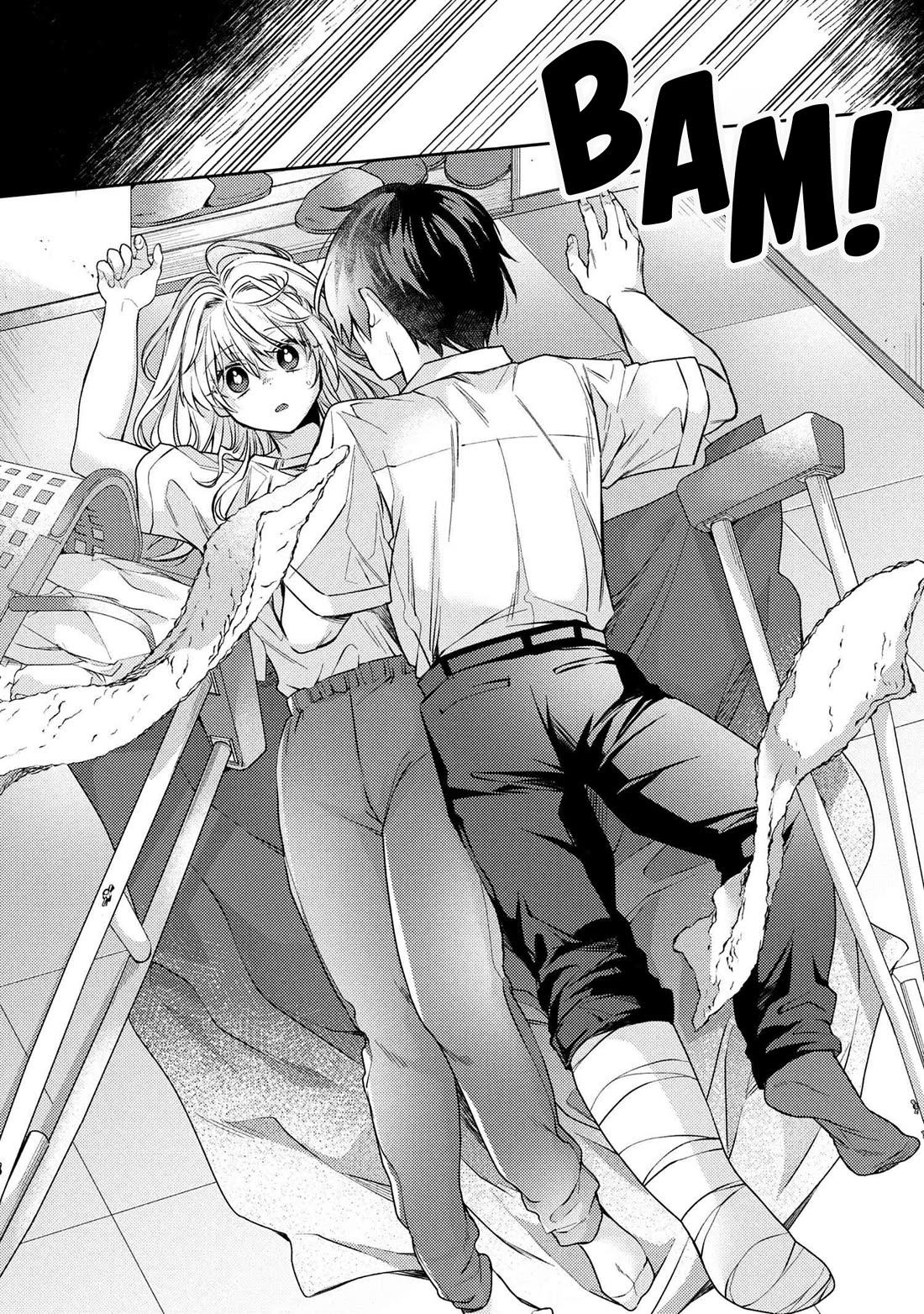 About that time I didn't want to have a matchmaking interview, so I set some impossible conditions and then my classmate showed up Chapter 12.5 page 11 - Chapter 12.5: Accidents During Caregiving
