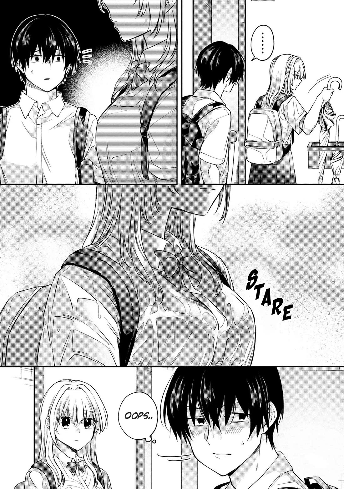 About that time I didn't want to have a matchmaking interview, so I set some impossible conditions and then my classmate showed up Chapter 12.5 page 4 - Chapter 12.5: Accidents During Caregiving