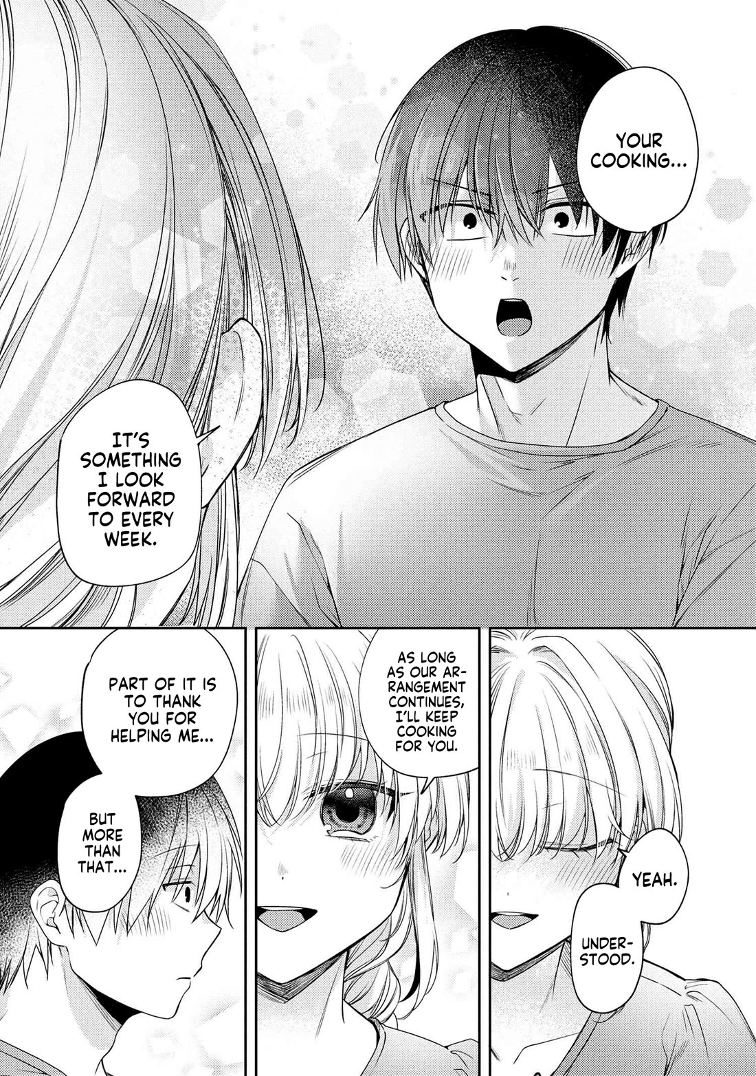 About that time I didn't want to have a matchmaking interview, so I set some impossible conditions and then my classmate showed up Chapter 12.7 page 10 - Chapter 12.7: Extra - Cold Ochakuze