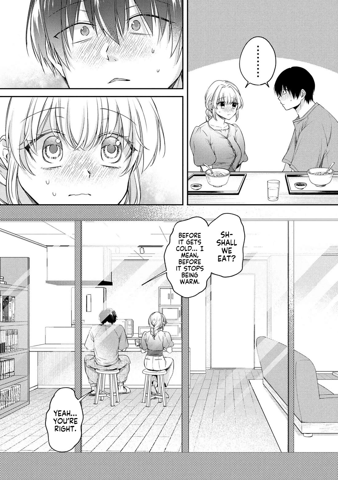 About that time I didn't want to have a matchmaking interview, so I set some impossible conditions and then my classmate showed up Chapter 12.7 page 12 - Chapter 12.7: Extra - Cold Ochakuze