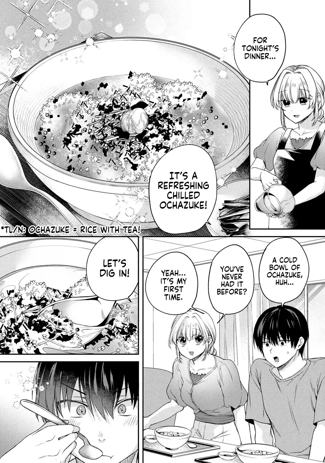 About that time I didn't want to have a matchmaking interview, so I set some impossible conditions and then my classmate showed up Chapter 12.7 page 5 - Chapter 12.7: Extra - Cold Ochakuze