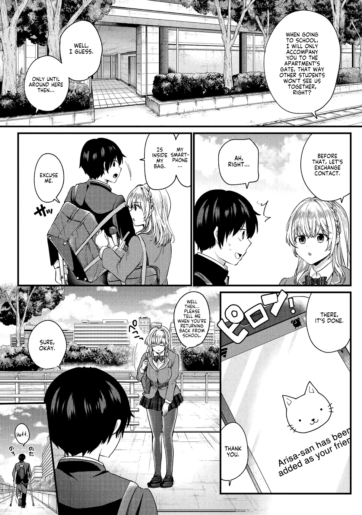 About that time I didn't want to have a matchmaking interview, so I set some impossible conditions and then my classmate showed up Chapter 2 page 10 - Chapter 2