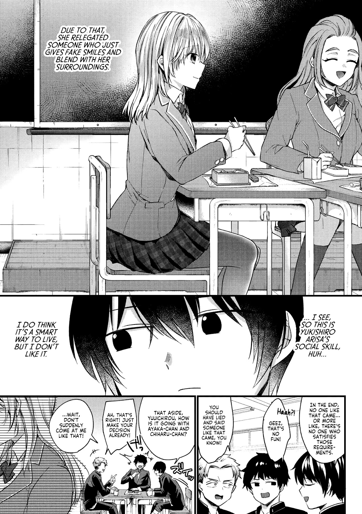 About that time I didn't want to have a matchmaking interview, so I set some impossible conditions and then my classmate showed up Chapter 2 page 15 - Chapter 2
