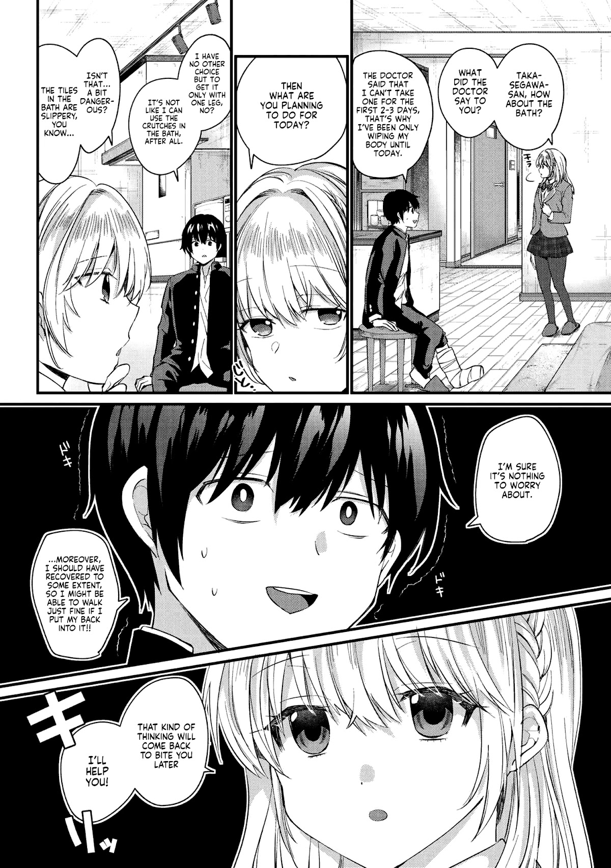 About that time I didn't want to have a matchmaking interview, so I set some impossible conditions and then my classmate showed up Chapter 2 page 21 - Chapter 2