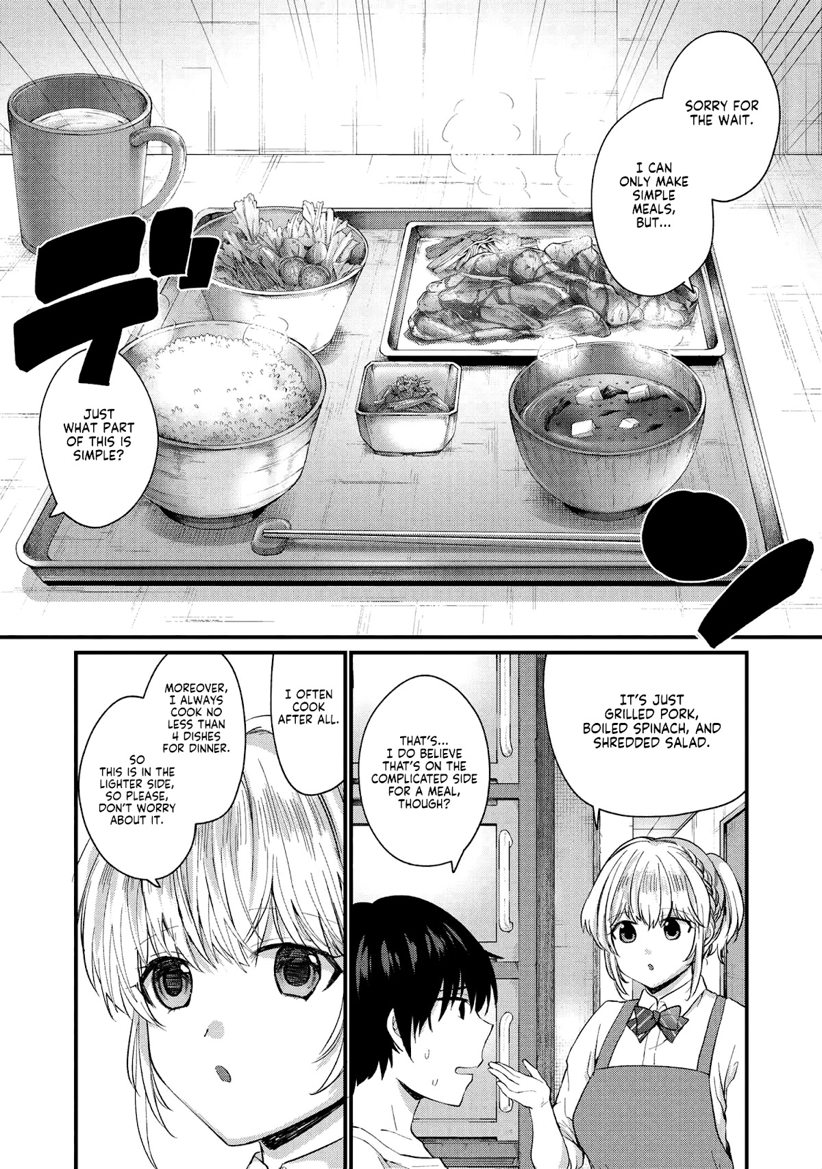 About that time I didn't want to have a matchmaking interview, so I set some impossible conditions and then my classmate showed up Chapter 2 page 29 - Chapter 2