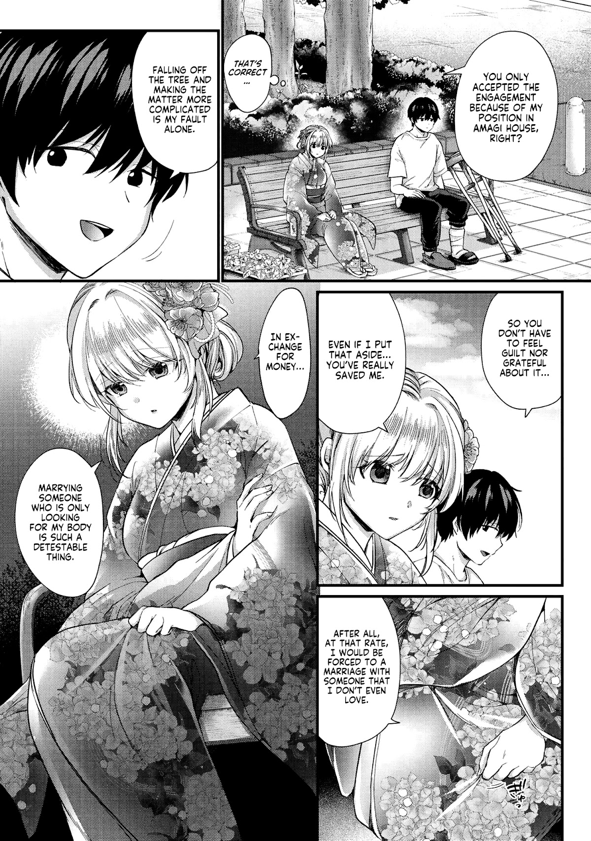 About that time I didn't want to have a matchmaking interview, so I set some impossible conditions and then my classmate showed up Chapter 2 page 4 - Chapter 2