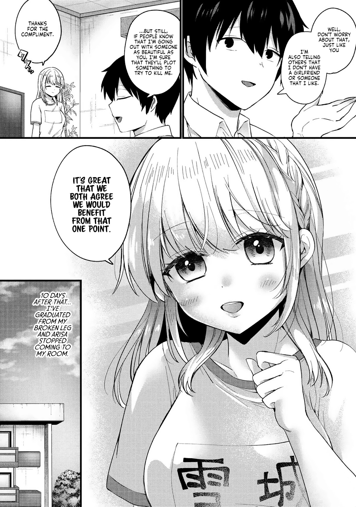 About that time I didn't want to have a matchmaking interview, so I set some impossible conditions and then my classmate showed up Chapter 3 page 10 - Chapter 3
